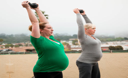 التمارين الرياضية أثناء الحمل