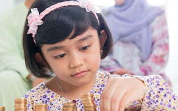 قيمة العيدية بالنسبة للطفل